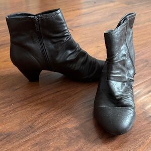 Soft Style Dark Brown Ankle Booties
